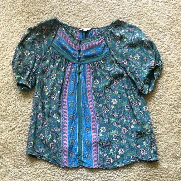 Lucky button down blouse - Picture 2 of 6